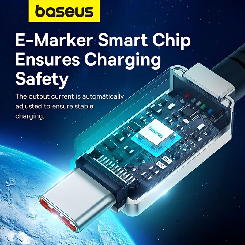 کابل سوپر فست با محافظ داخلی بیسوس