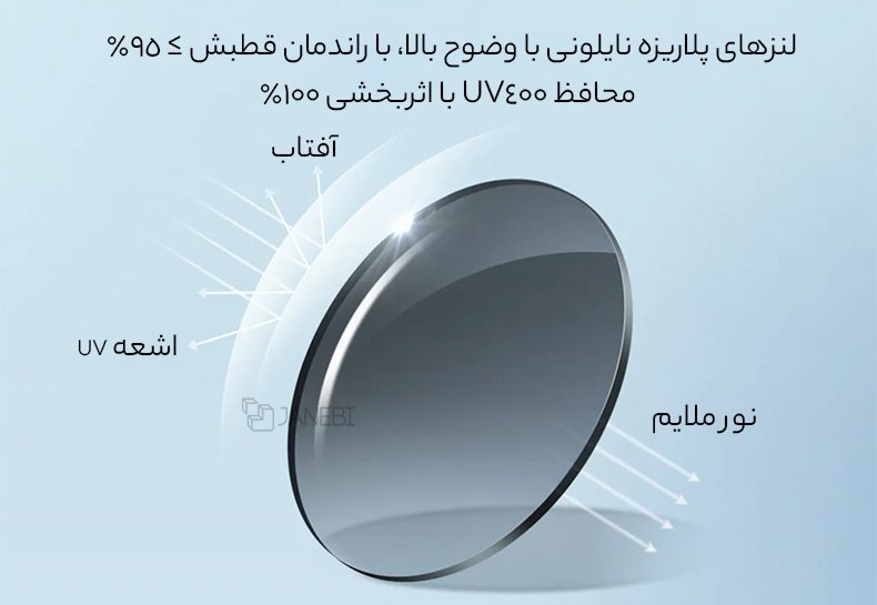 عینک آفتابی پلاریزه ضد اشعه ماوراء بنفش
