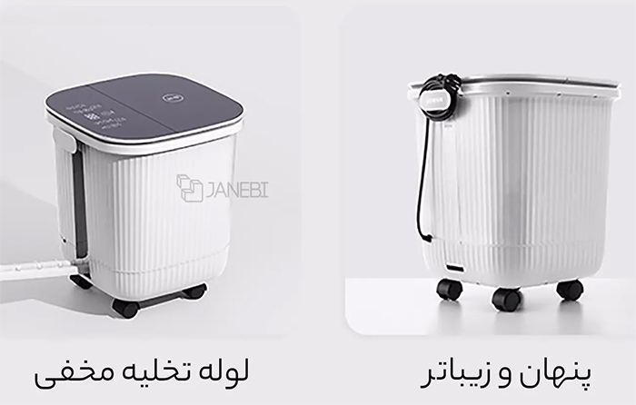 طراحی مخفی لوله برای تخلیه آب