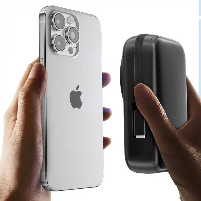 پاور بانک وایرلس با فناوری مگ سیف