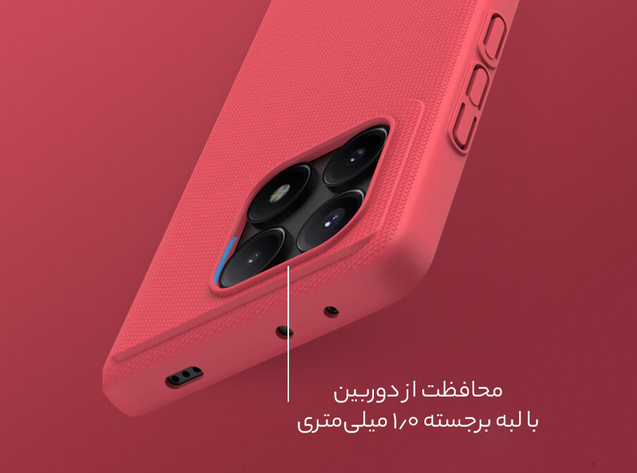 حافظت از دوربین با لبه برجسته