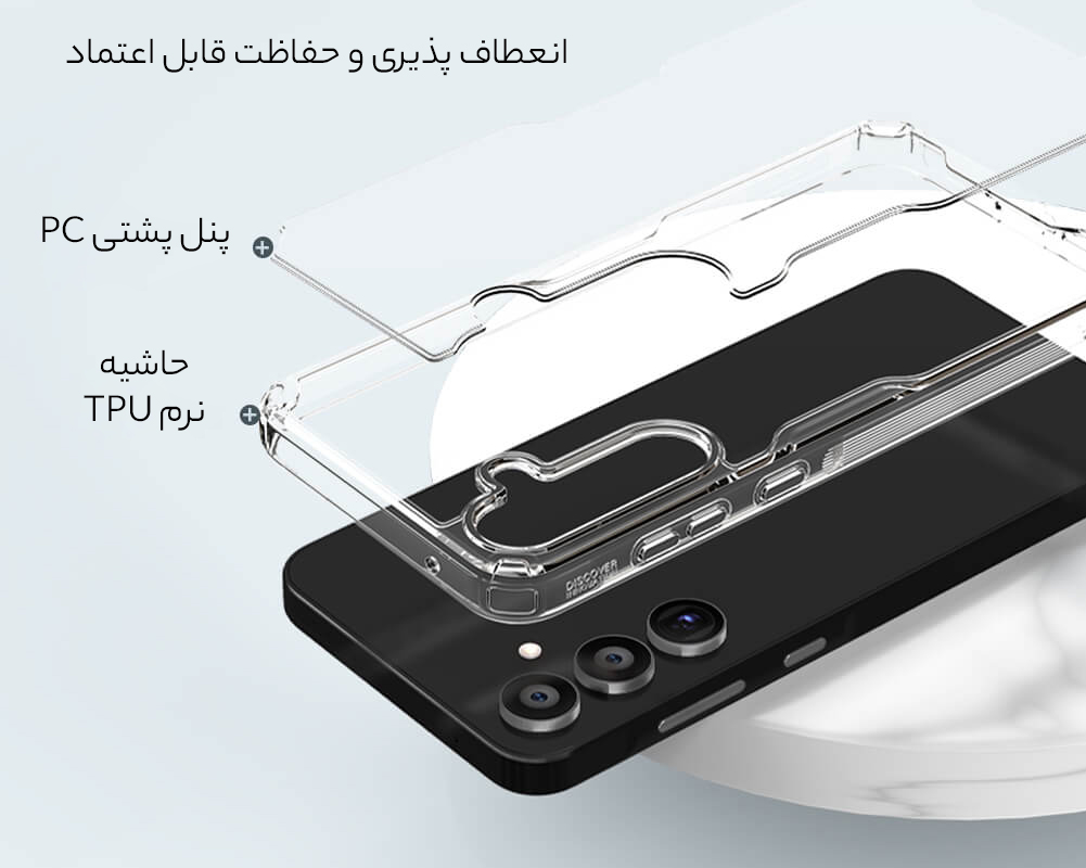ساختار کاور سامسونگ آ55