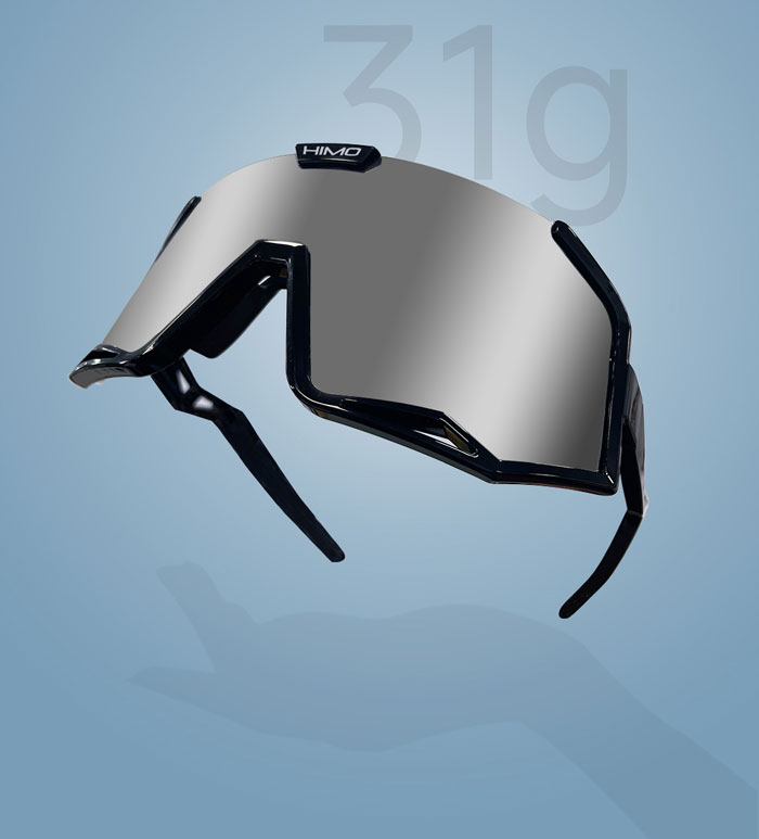 عینک دودی دوچرخه&zwnj;سواری سبک