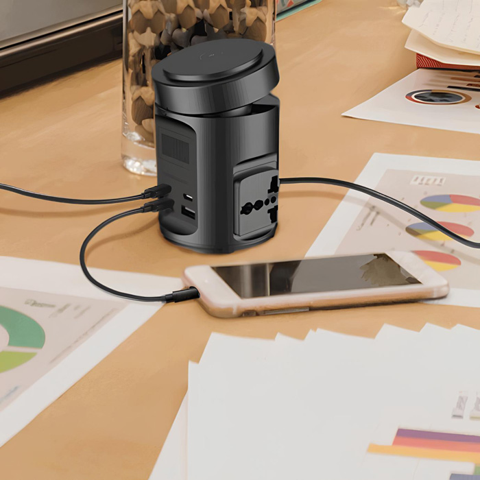 برج شارژ استوانه ای 65 وات