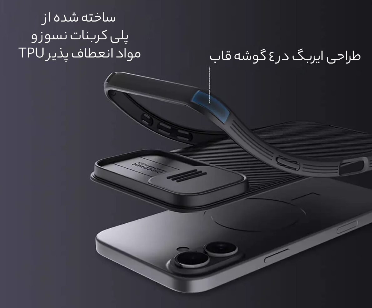 ساختار کاور آیفون 16