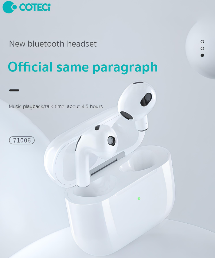 پخش طولانی هندزفری بیسیم کوتسی