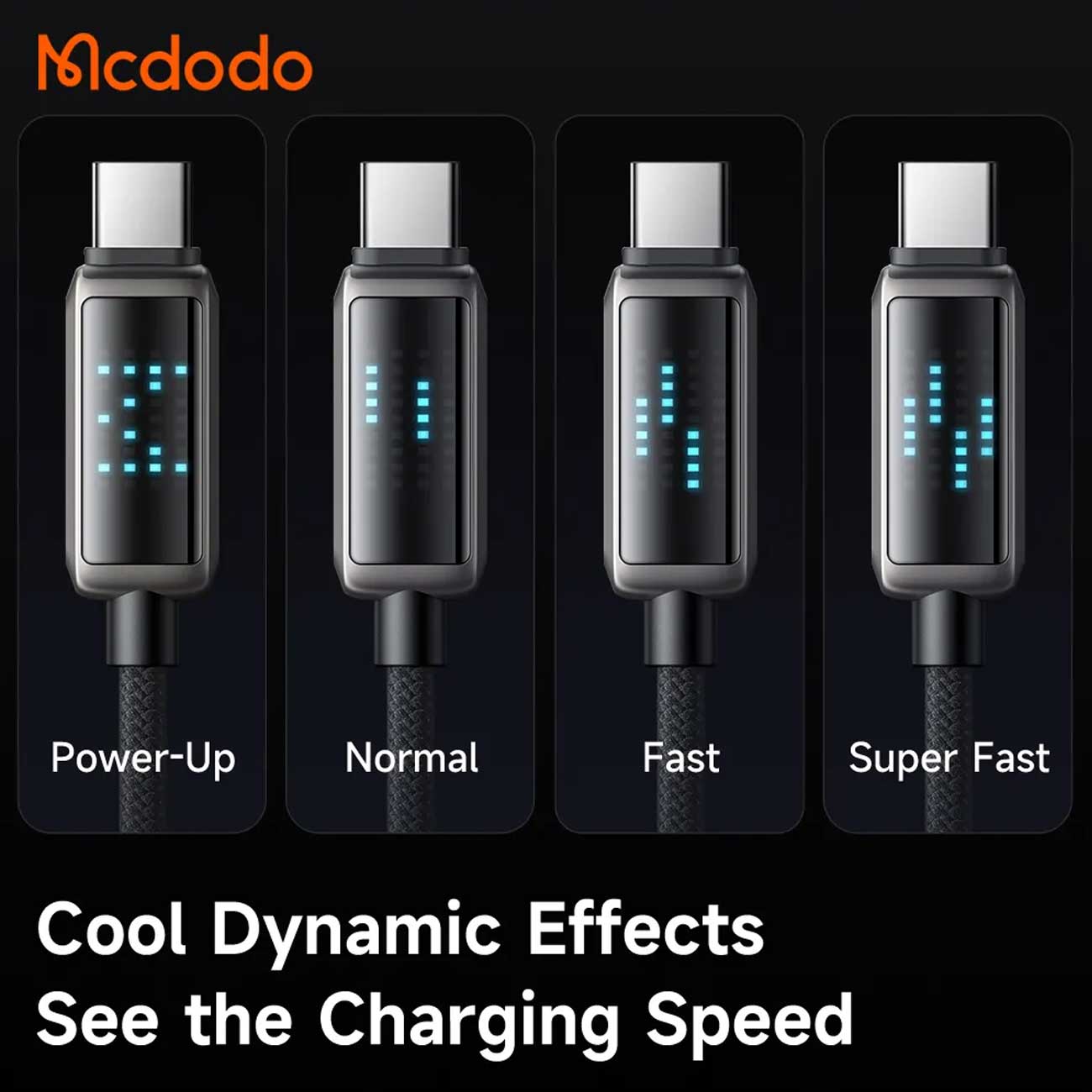 چراغهای قدرت شارژ کابل