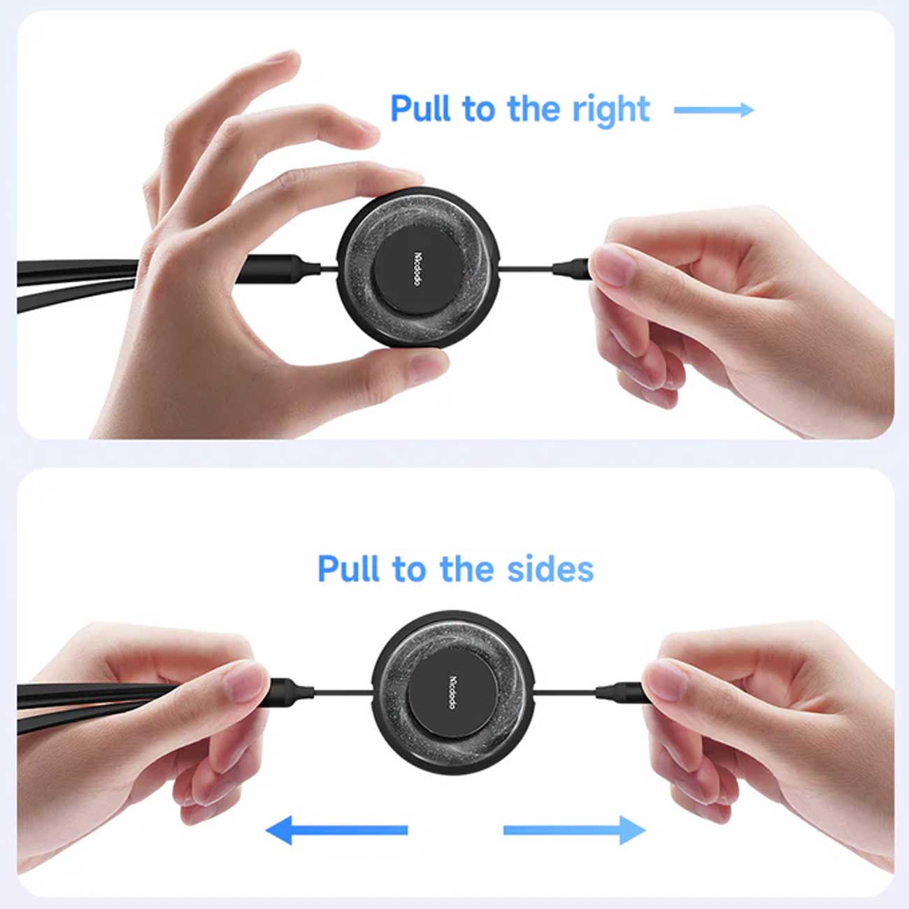 کابل شارژ جمعشونده