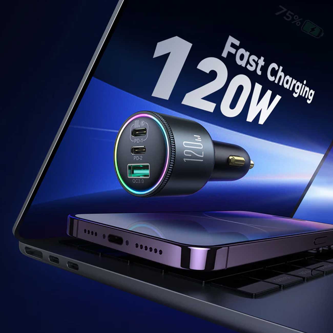 شارژر فندکی فست