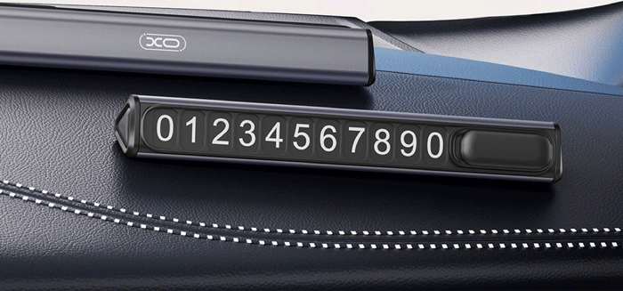 علامت پارک خودرو متصل به داشبورد