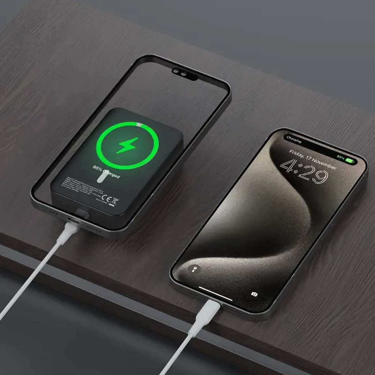 شارژر همراه برای دو دستگاه