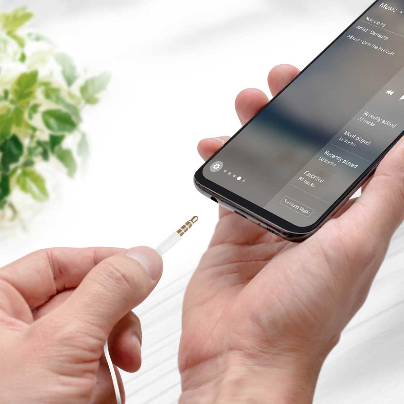 هندزفری باسیم سفید