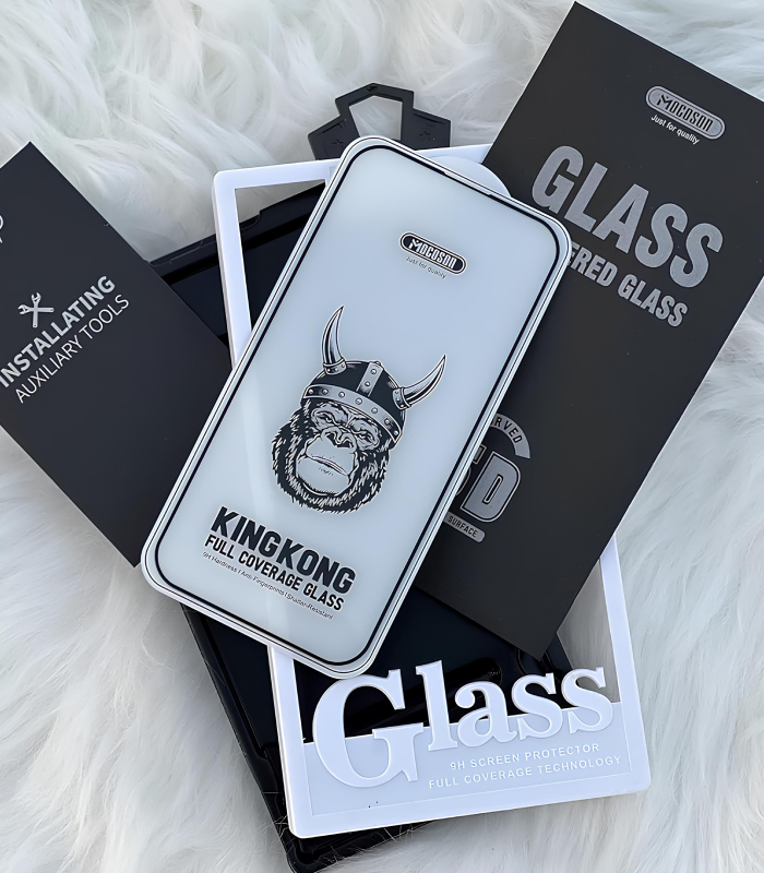 گلس تمام چسب آیفون موکوسون