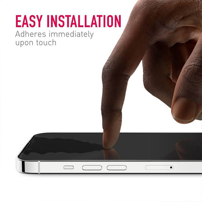 نصب بدون حباب گلس آیفون 15پرومکس