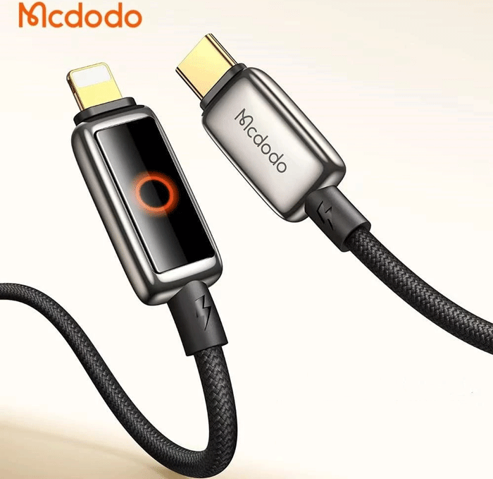 سیم شارژر تایپ سی به لایتنینگ