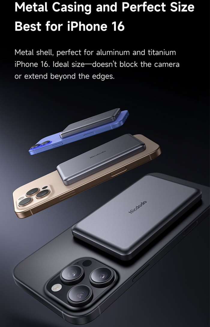 طراحی بدنه پاوربانک متناسب آیفون