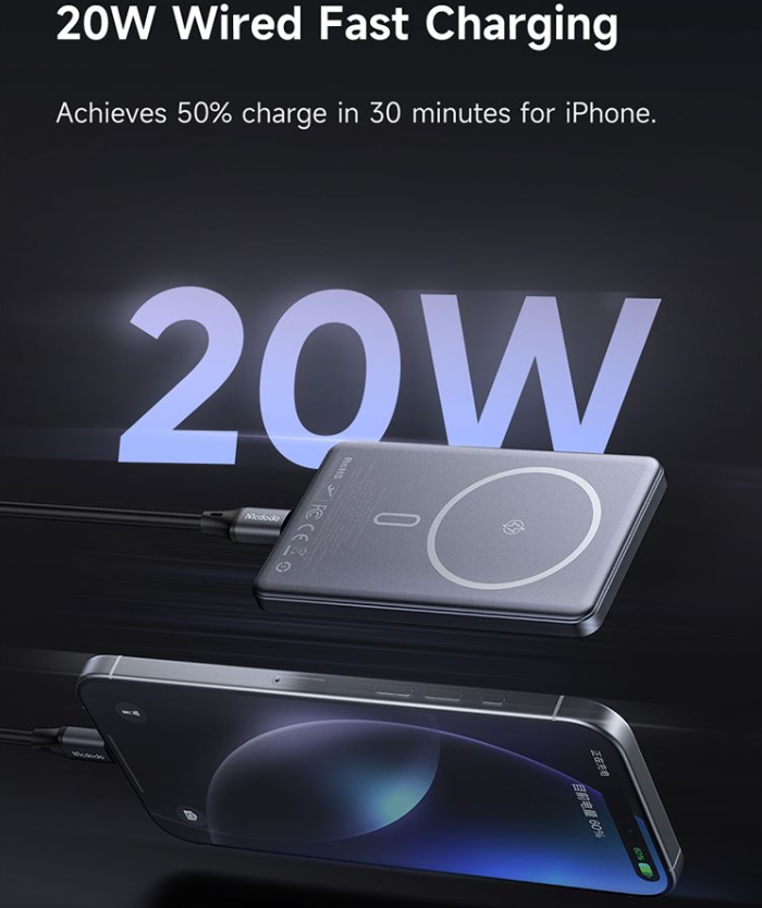 شارژر همراه فست شارژ مکدودو