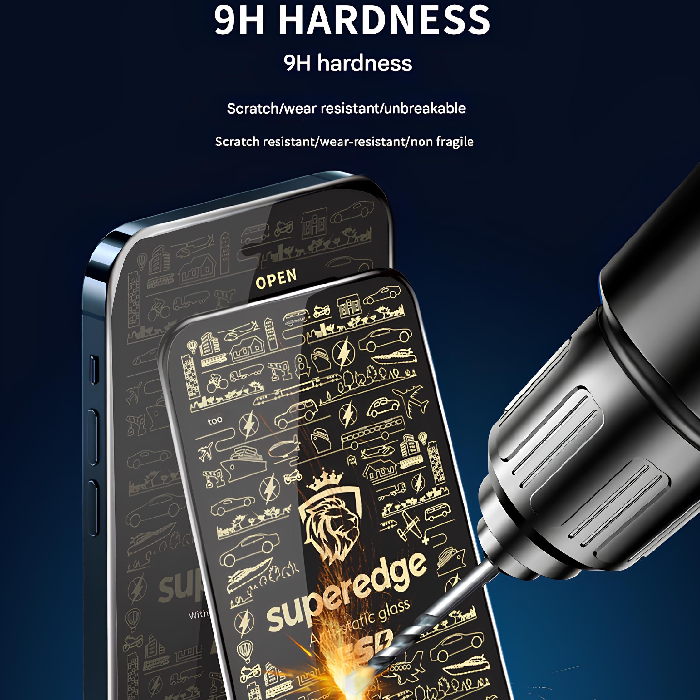 سختی فوق العاده بالای گلس