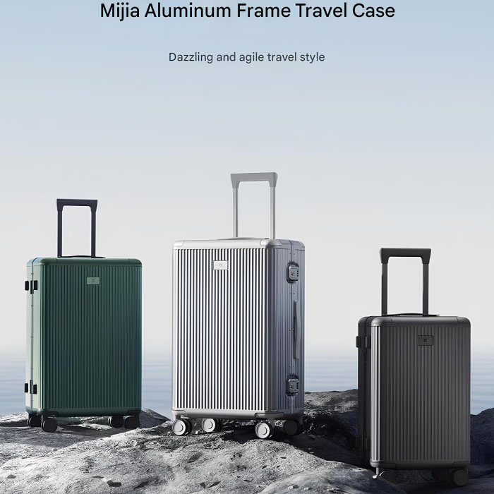 چمدان چرخ دار آلومینیومی میجیا
