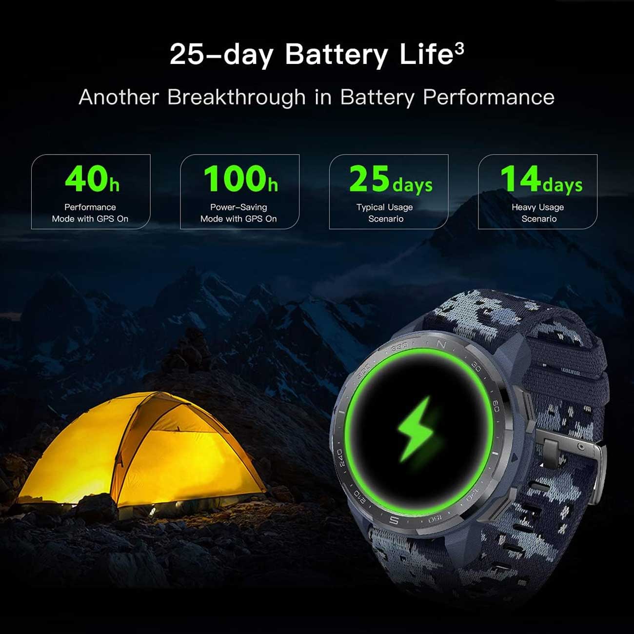 مدت زمان دوام باتری اسمارتواچ