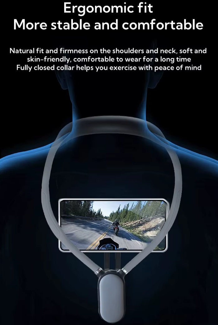 طراحی ارگونومیک استند گردنی گوشی