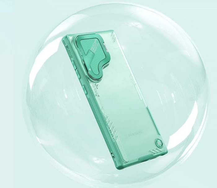 قاب سبز در حباب