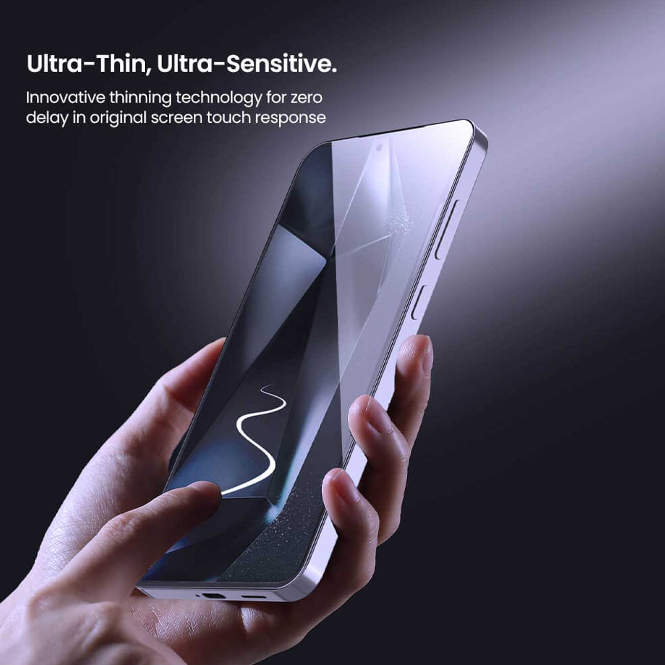 گلس سامسونگ نازک