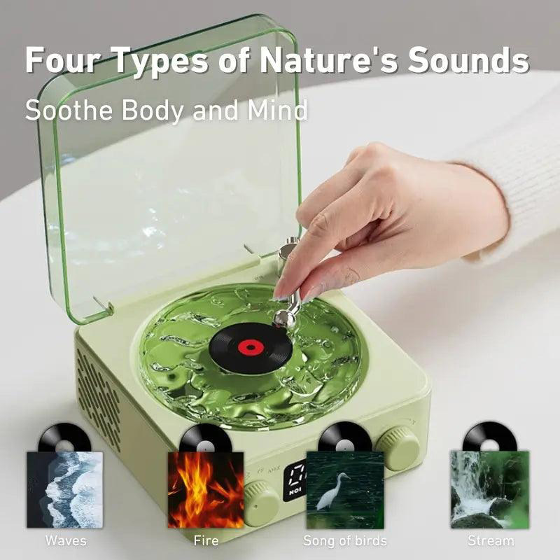 اسپیکر با پخش صدای سفید هنگام خواب