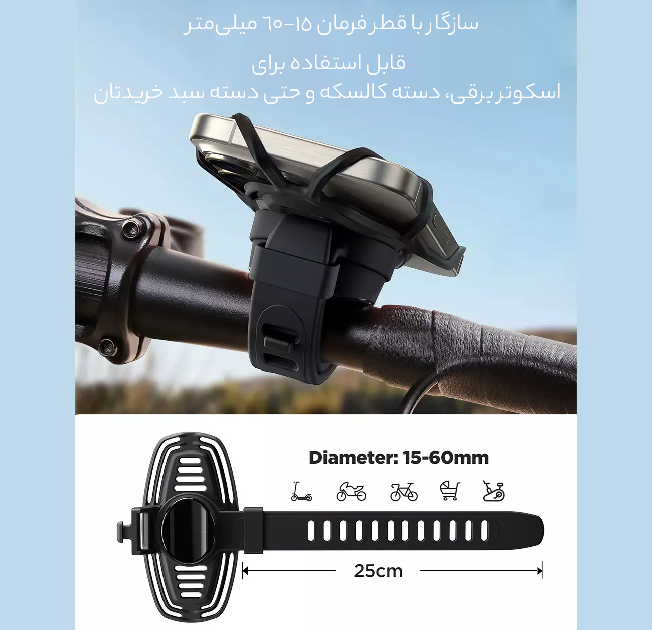 فرمان قابل اجرا 15-60 میلیمتر