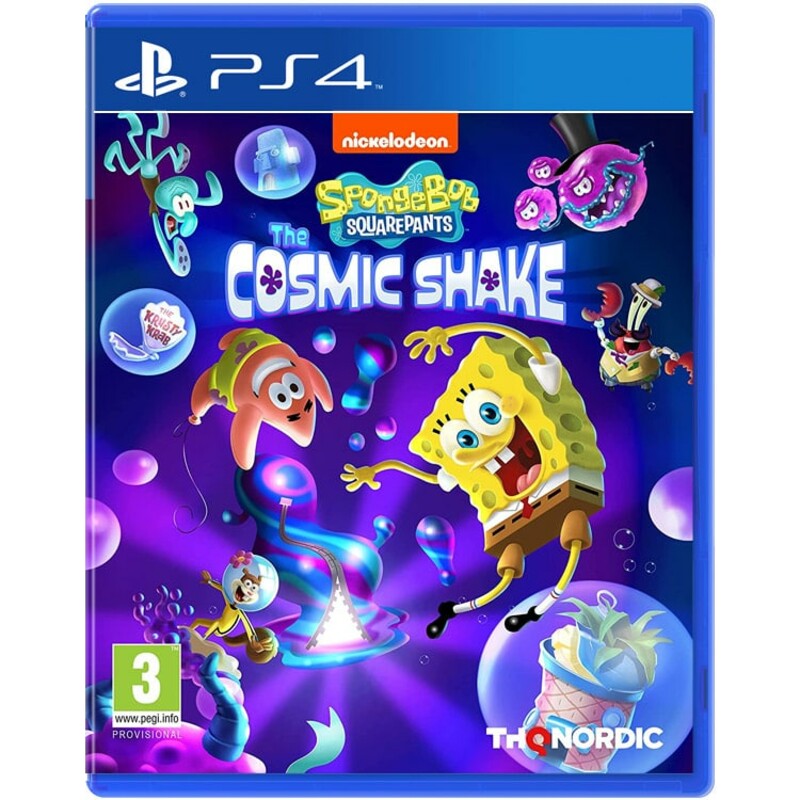 بازی SpongeBob The Cosmic Shake برای PS4
