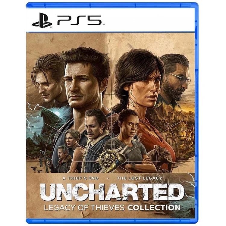 بازی Uncharted: Legacy of Thieves Collection برای PS5 (کارکرده)