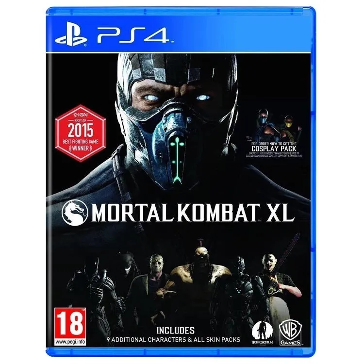 بازی Mortal Kombat XL برای PS4 (کارکرده)