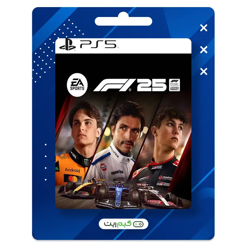 اکانت قانونی F1 25 برای PS5
