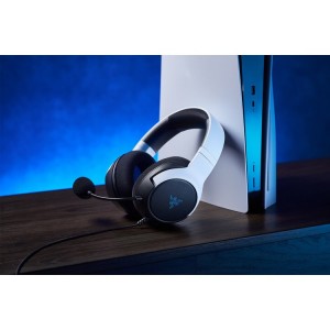 هدست گیمینگ ریزر مدل Razer Kaira X برای PS5 رنگ سفید