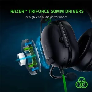 هدست گیمینگ ریزر Razer BlackShark V2 X رنگ مشکی