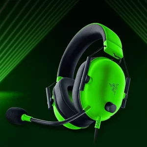 هدست گیمینگ ریزر Razer BlackShark V2 X رنگ سبز