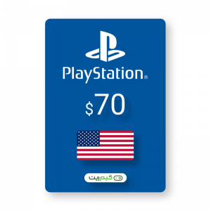 گیفت کارت 70 دلاری پلی‌استیشن آمریکا