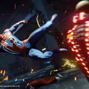 بازی Spider Man برای PS4 (کارکرده)