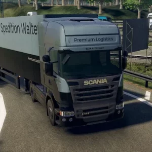 بازی On The Road Truck Simulator برای PS5