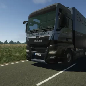 بازی On The Road Truck Simulator برای PS5