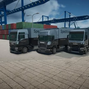 بازی On The Road Truck Simulator برای PS5