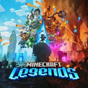 بازی Minecraft Legends برای PS4 (کارکرده)