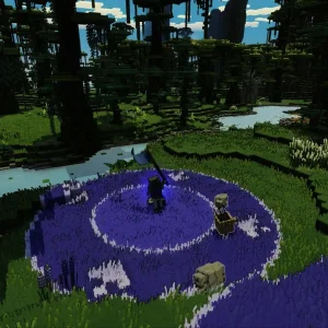 بازی Minecraft Legends برای PS4 (کارکرده)