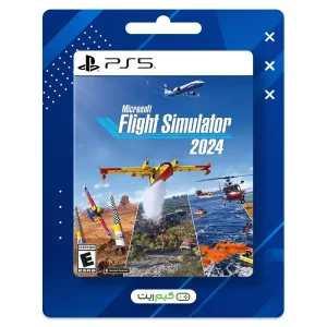 اکانت قانونی Microsoft Flight Simulator 2024 برای PS5