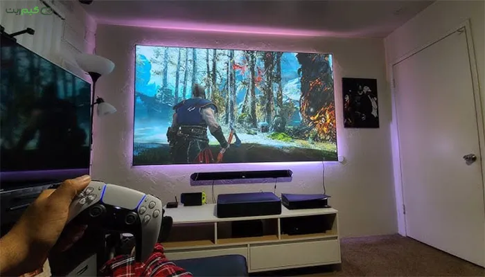  اتصال PS5 به ویدئو پروژکتور 