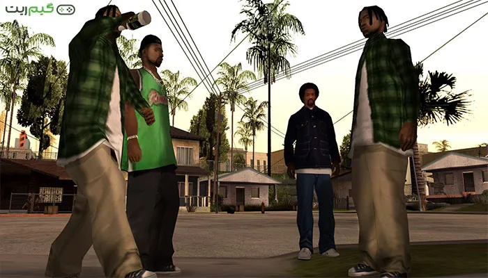  رمز کامل بازی GTA San Andreas 