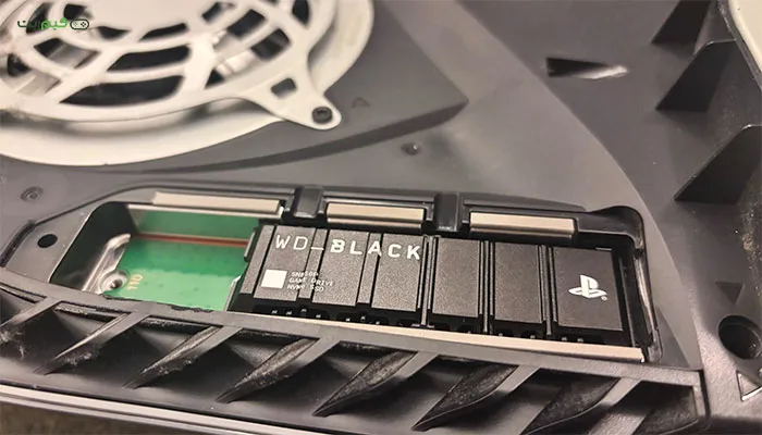 نصب درایو SSD روی PS5