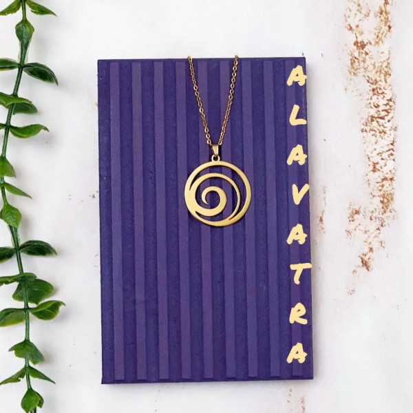 گردنبند نماد قدرتمند اسپیرال