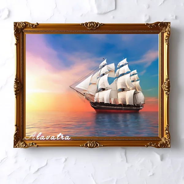 کشتی بادبانی