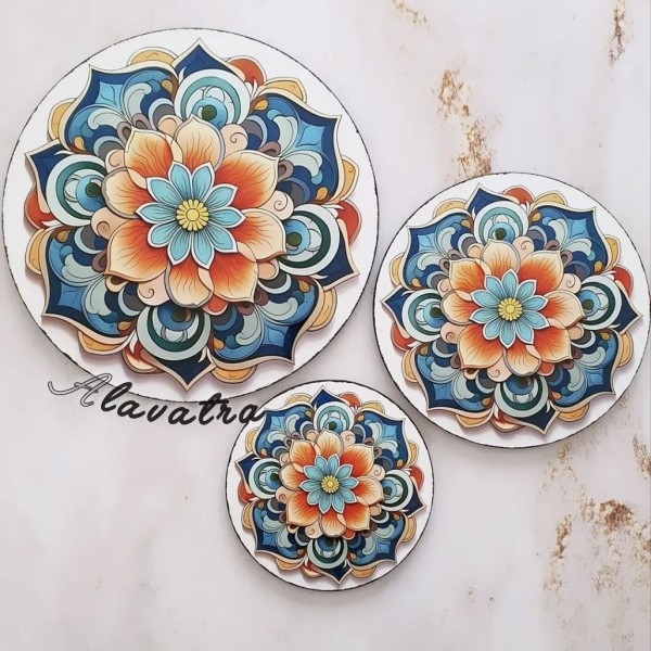 دیوارکوب ماندالا